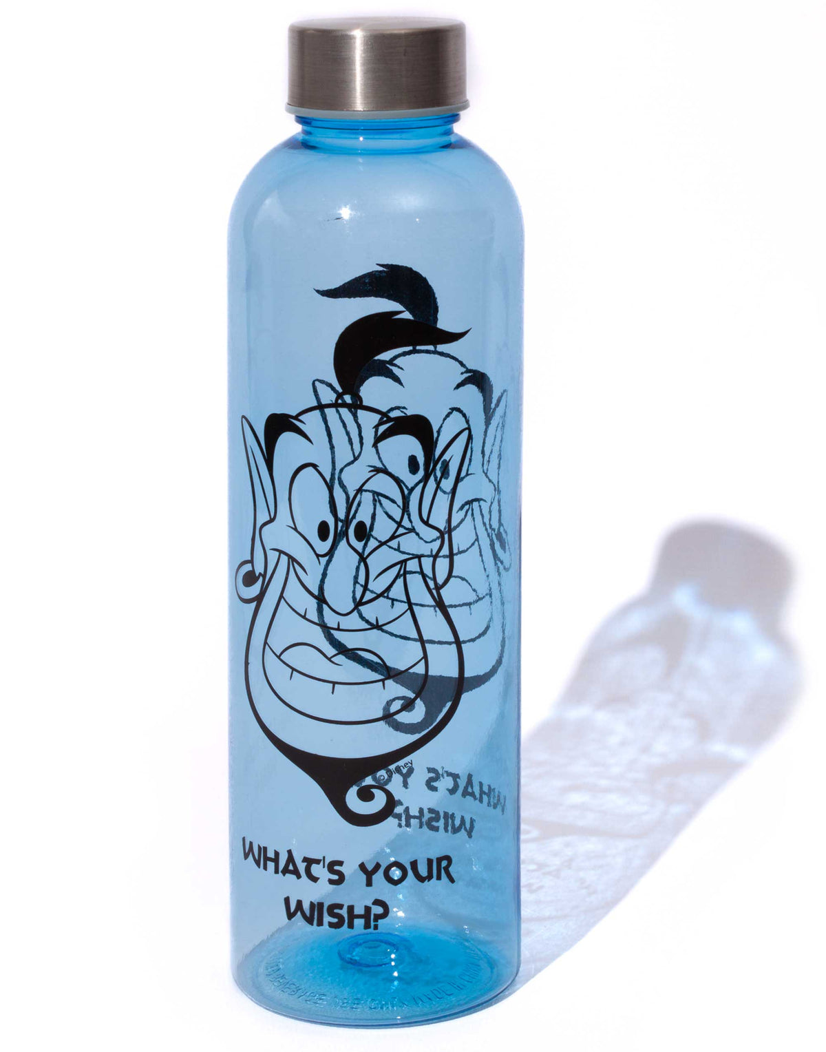 Disney Aladdin Water Bottle Transparent Blue Vanilla Underground