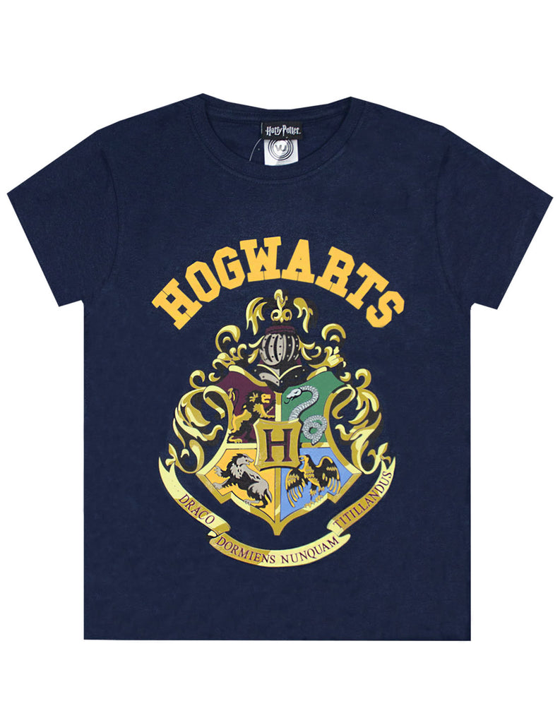 Harry Potter Hogwarts Crest Kids T-Shirt — Vanilla Underground
