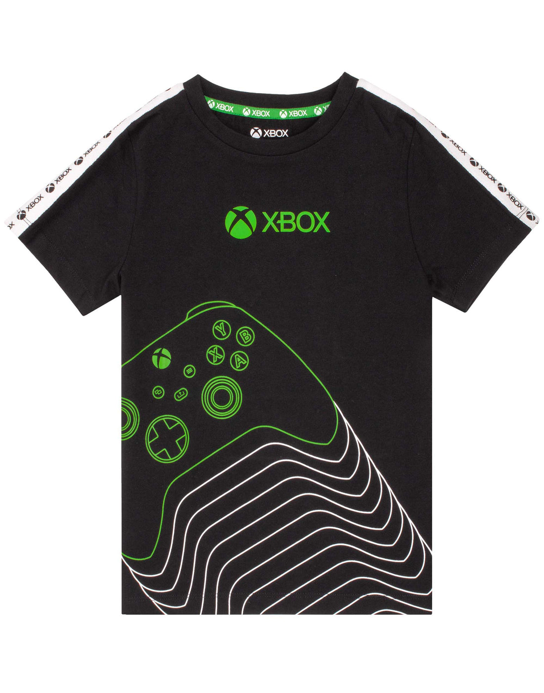Xbox Controller Boys Gaming T-Shirt Black — Vanilla Underground