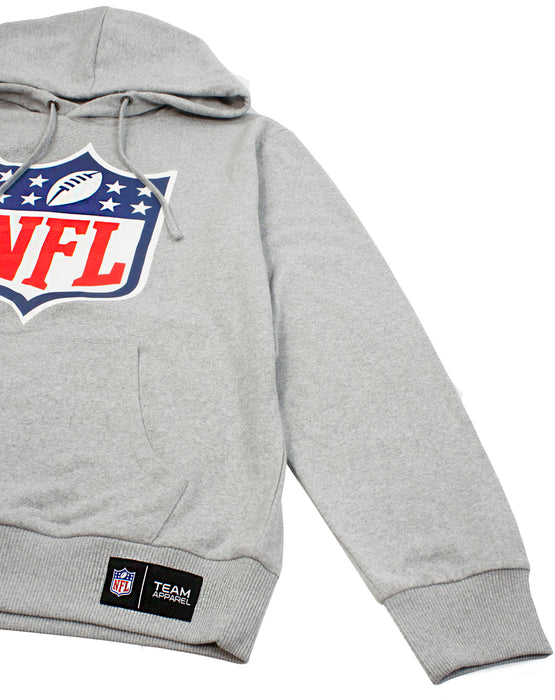 Oversized Long Sleeve NFL Shield Printed Hoodie