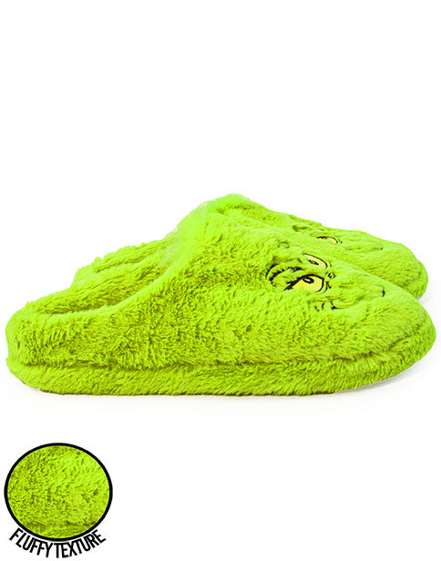 grinch mens slippers