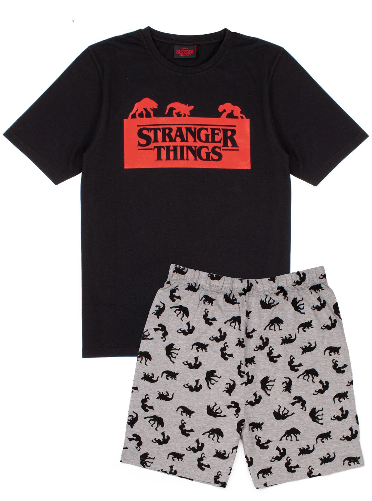 Stranger Things Pyjamas Mens Short OR Long Leg Options PJs Large ...
