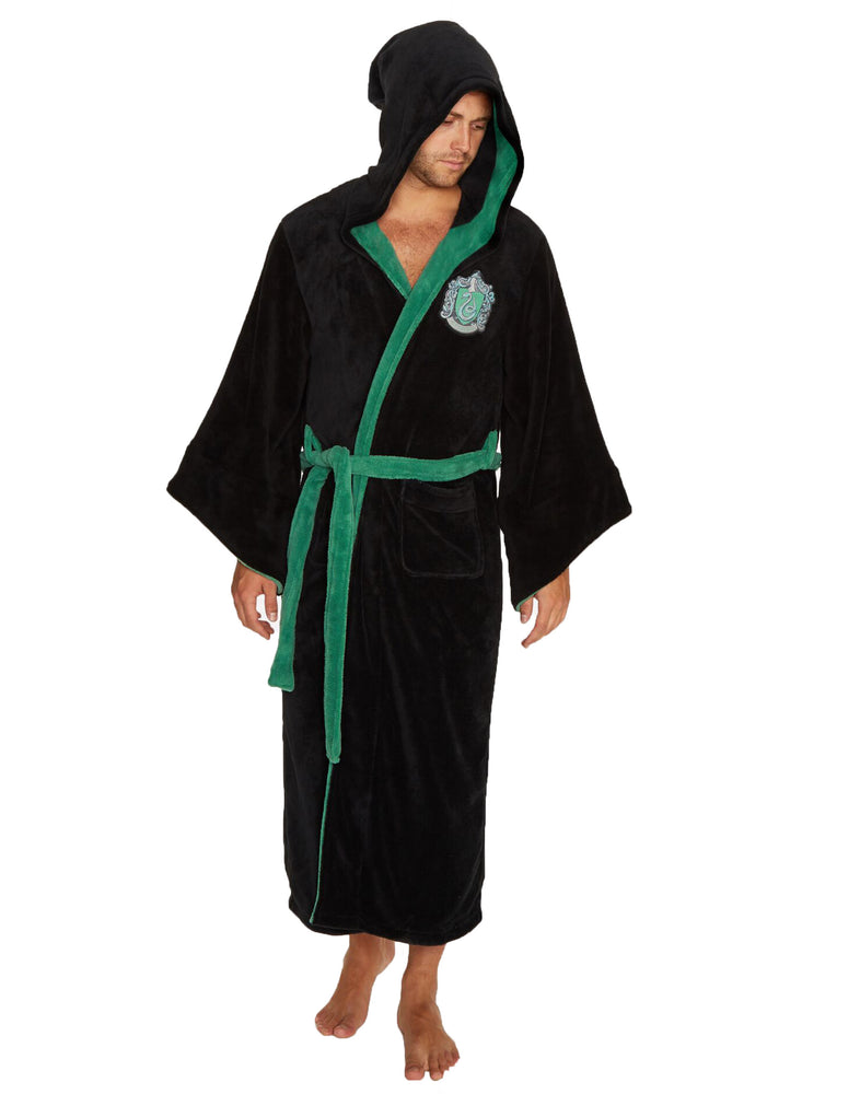 Harry Potter Slytherin House Men's Bathrobe — Vanilla Underground