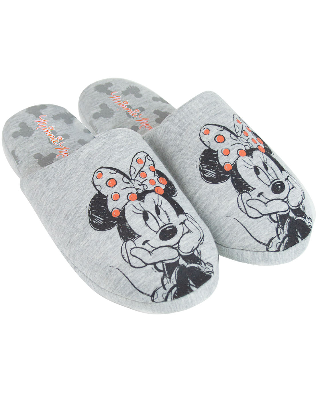 ladies minnie mouse slippers