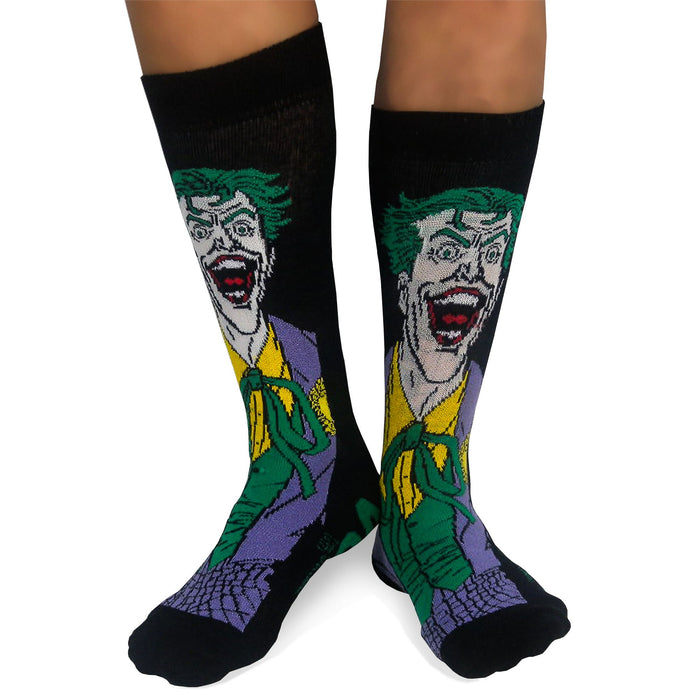 Batman The Joker Men's Socks DC Comics Pack of 2 Sizes 7 ...