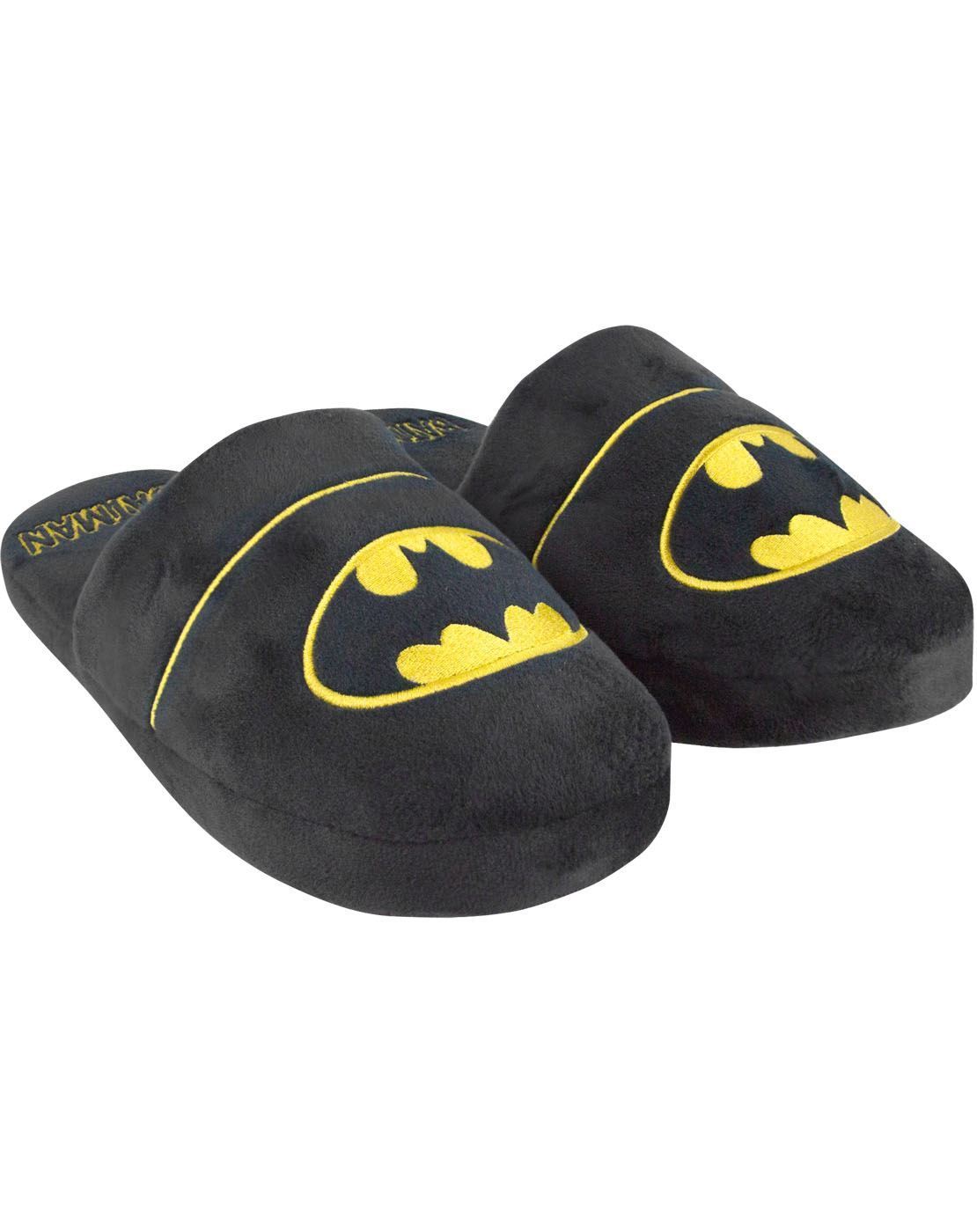 DC Comics Batman Slippers — Vanilla 