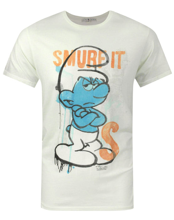 Junk Food The Smurfs Smurf It Men's T-Shirt — Vanilla Underground