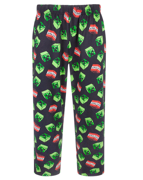 Minecraft Creeper TNT Men's Lounge Pants — Vanilla Underground