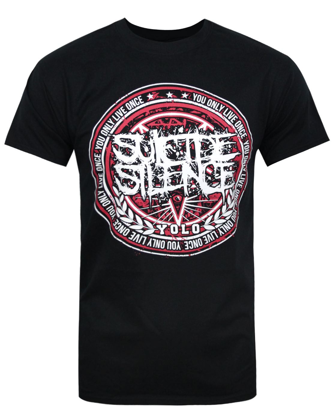 Suicide Silence YOLO Men's T-Shirt — Vanilla Underground