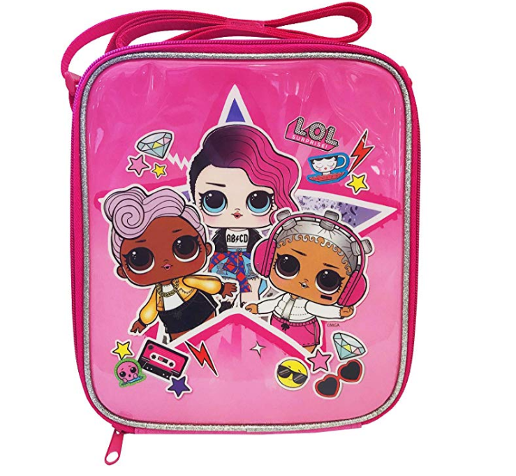 girls school lunch bag