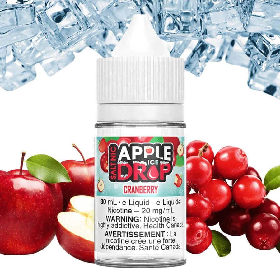 Apple Drop Salt Nic E-Liquid Cranberry Ice Salts by Apple Drop E-Liquid Cranberry Ice Salts by Apple Drop Steinbach Vape SuperStore & Bong Shop