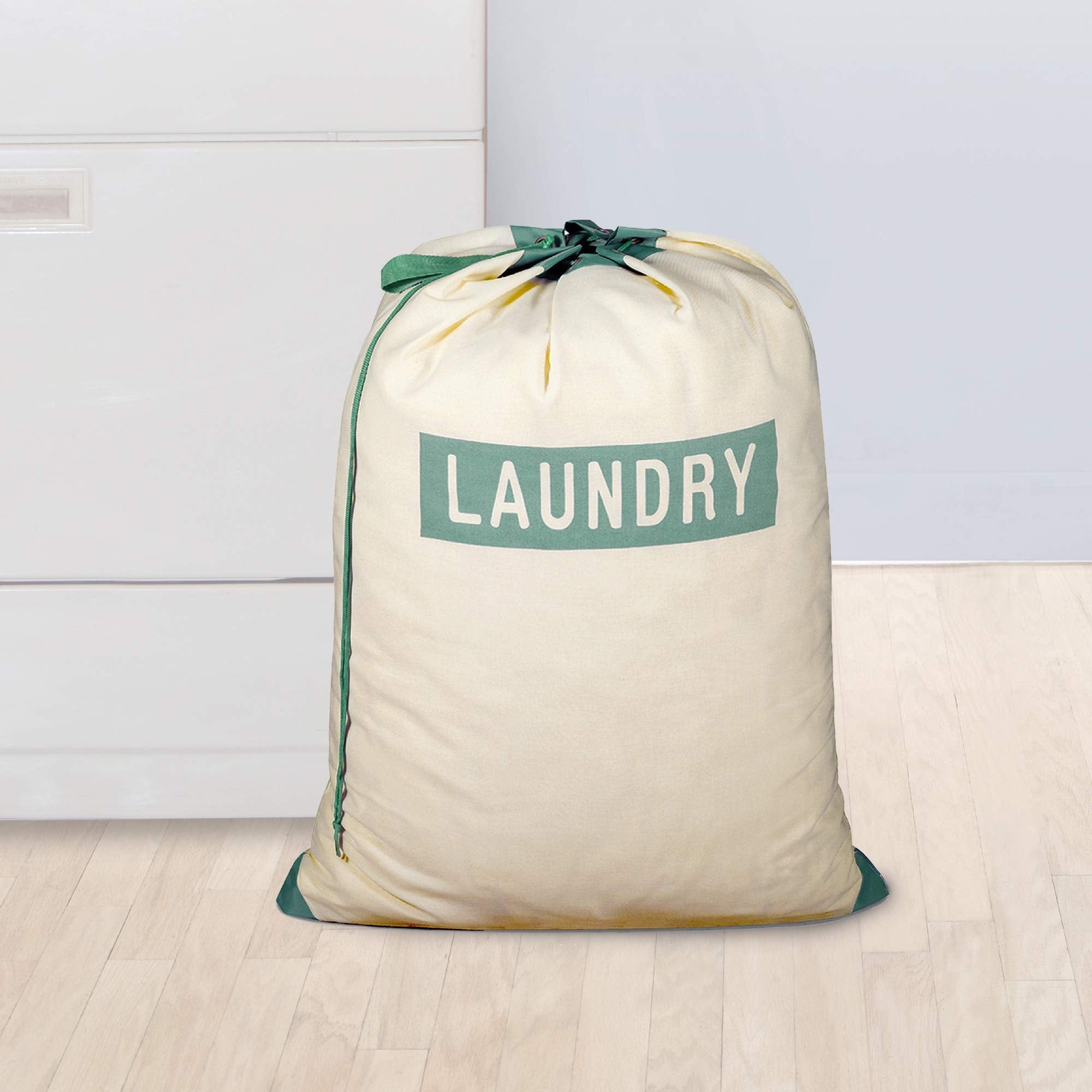 Monogrammed Laundry Duffel Hamper –