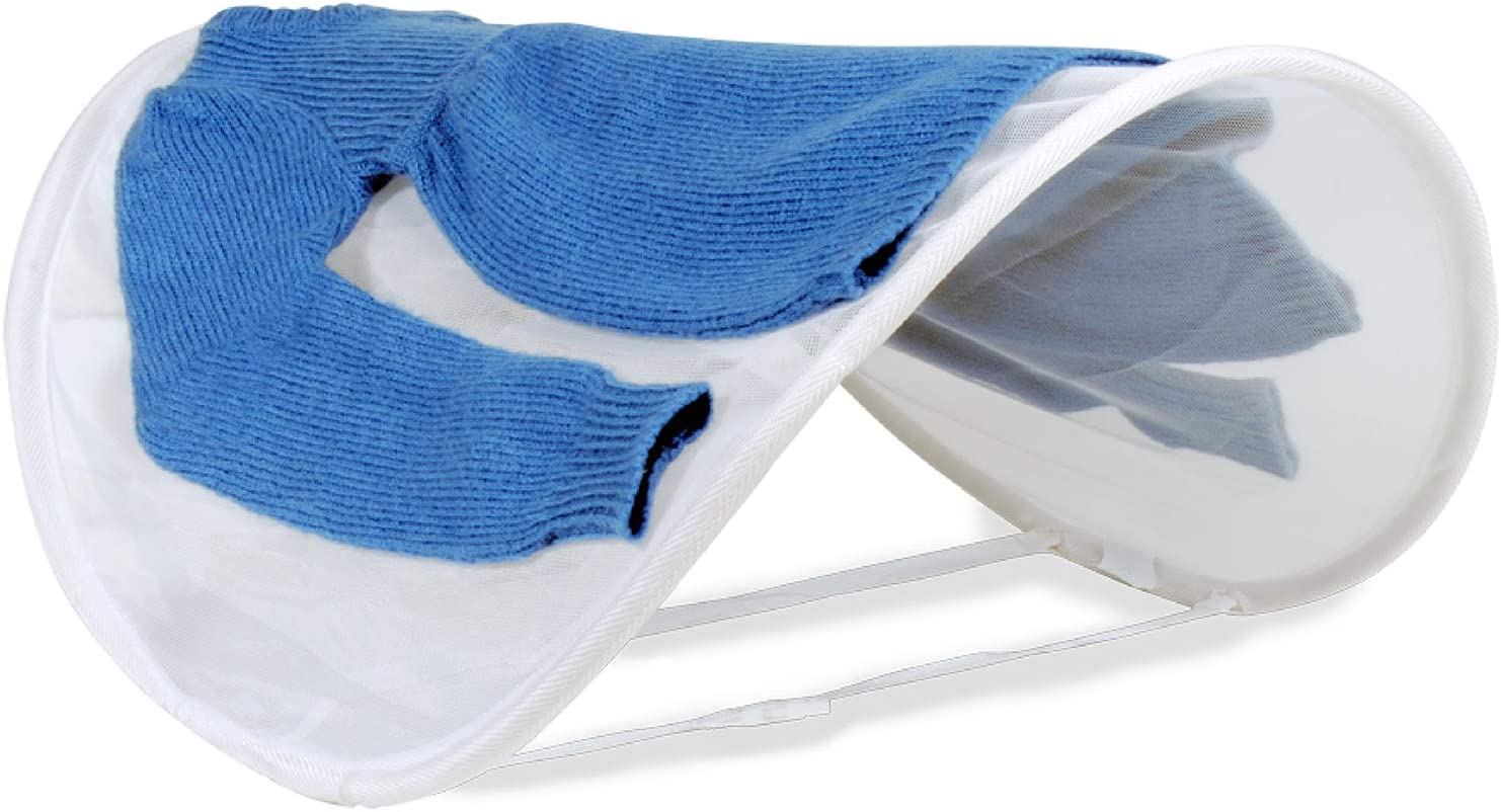 Diseño inteligente  Salvamanteles protector de platos y sartenes de  silicona - Juego de 2 almohadillas y protege contra rasguños y grietas -  13.75 x 13.75 pulgadas - Gris – Smart Design®