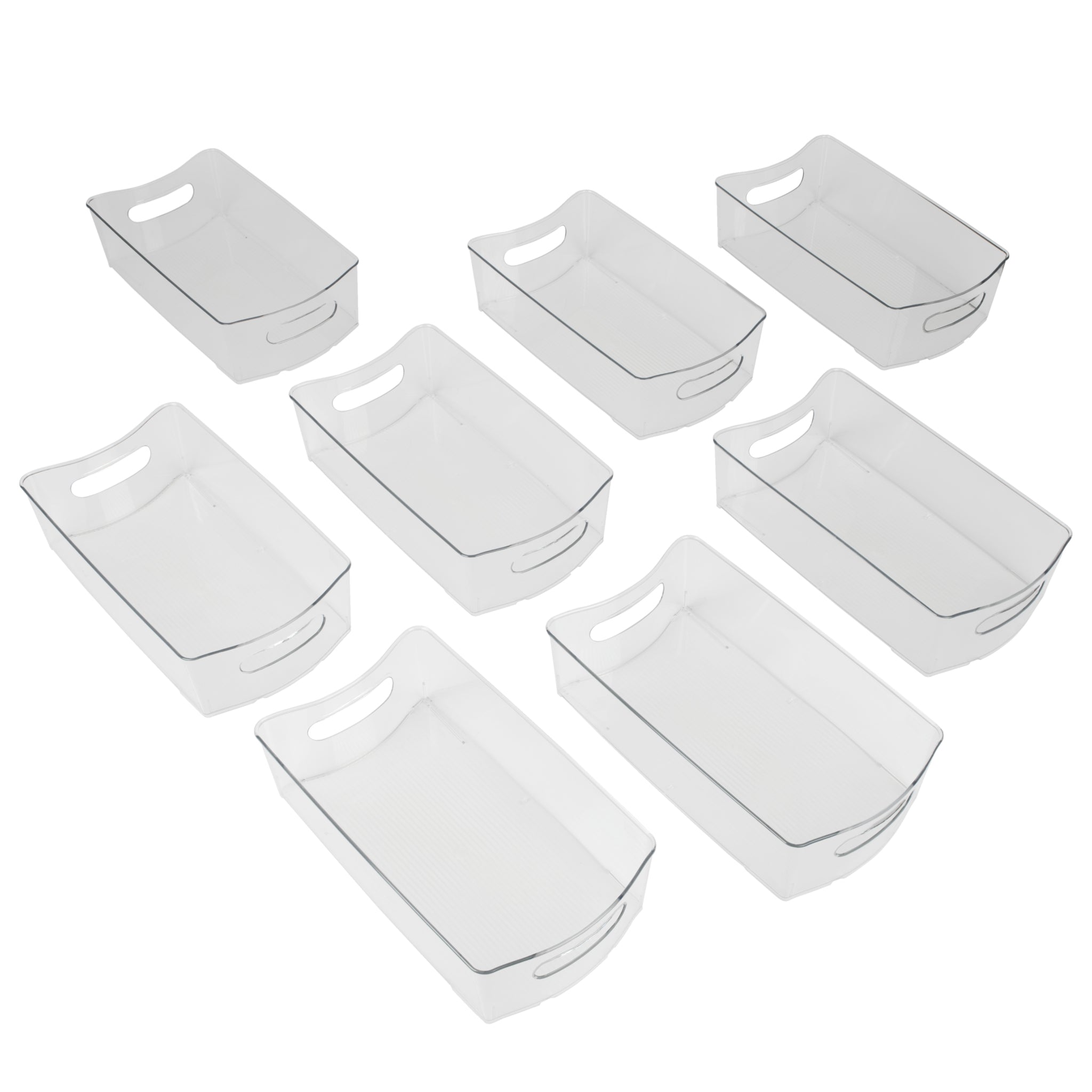 Improvements 6-pack Stacking Fridge Storage Bins - 20251980