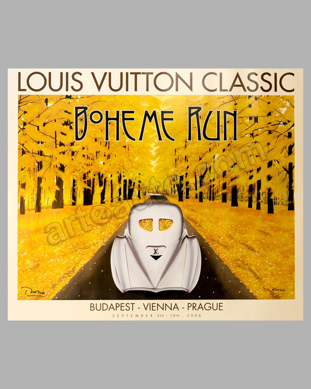 Journey Through Time Louis Vuitton Poster By Razzia At 1stdibs