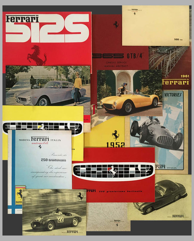 Ferrari Publications, Pininfarina Drawings & Blueprints – l'art et l'automobile