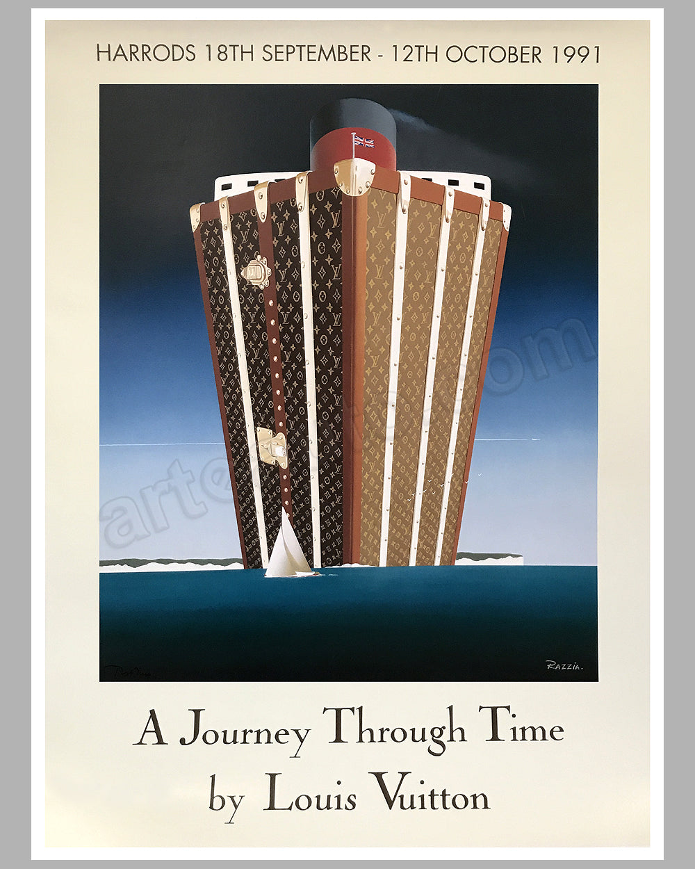 Challenge' America's cup-Coupe Louis Vuitton - Vintage Posters