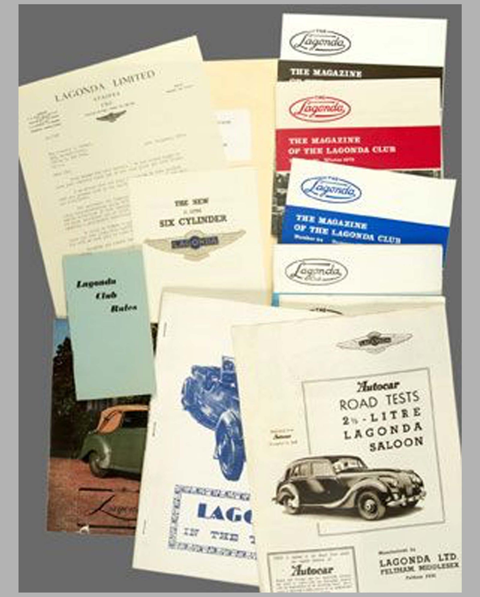 Brochures & Manuals - l'art et l'automobile