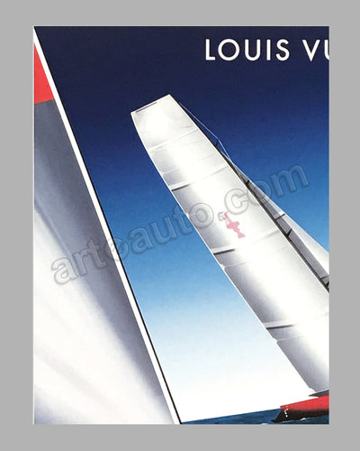 Louis Vuitton Cup 2007 poster by RazziaTEMPORARILY OUT OF STOCK - l&#39;art et l&#39;automobile