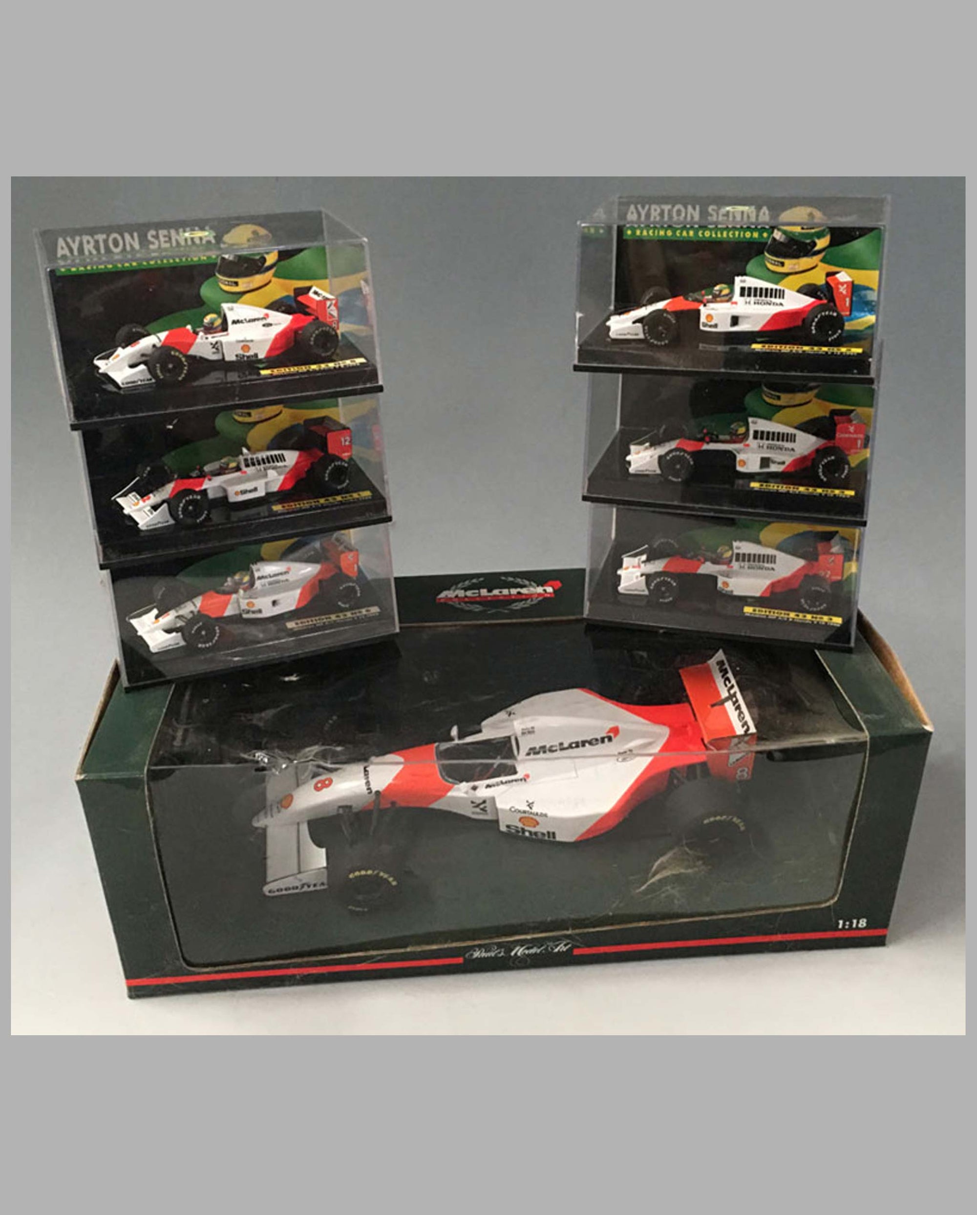 ayrton senna diecast cars