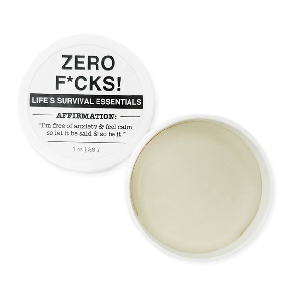 Zero F*cks Stress Relief Balm – Mojo Spa