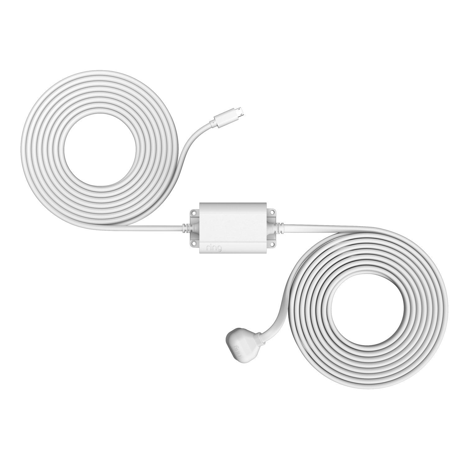Stick Up Cam Elite with Indoor/Outdoor Power Adapter - Indoor/Outdoor Power Adapter USB-C in white