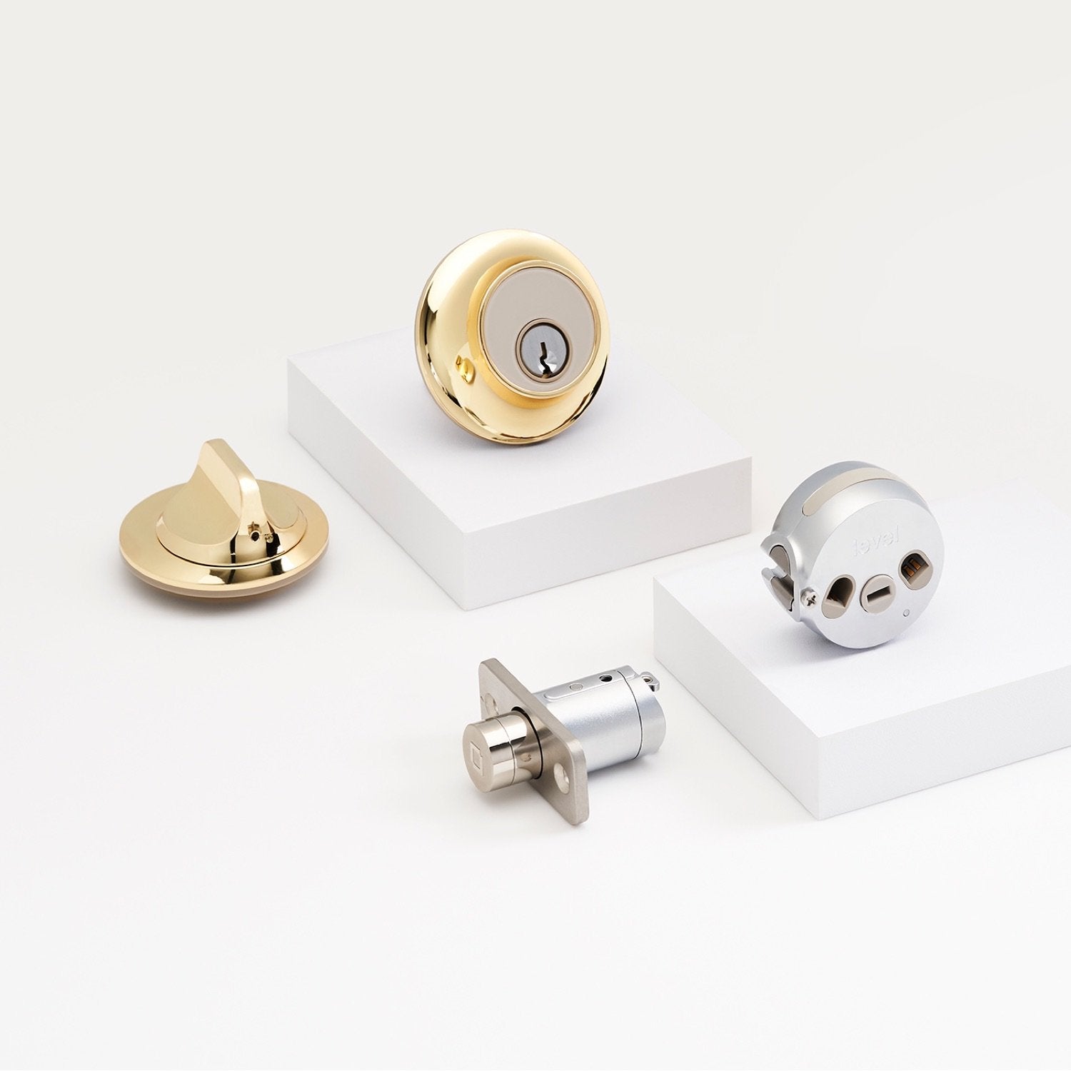 Level Lock - Touch Edition - Polished Brass:Level Lock - Touch Edition