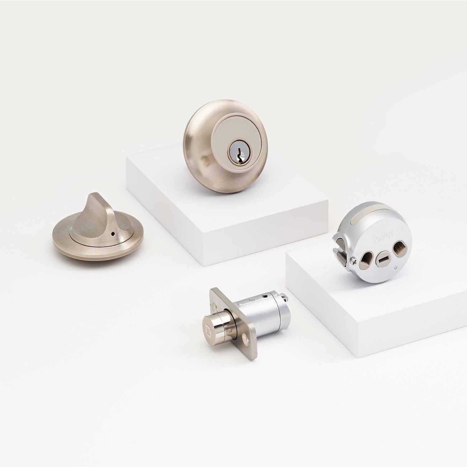 Level Lock - Touch Edition - Satin Nickel:Level Lock - Touch Edition