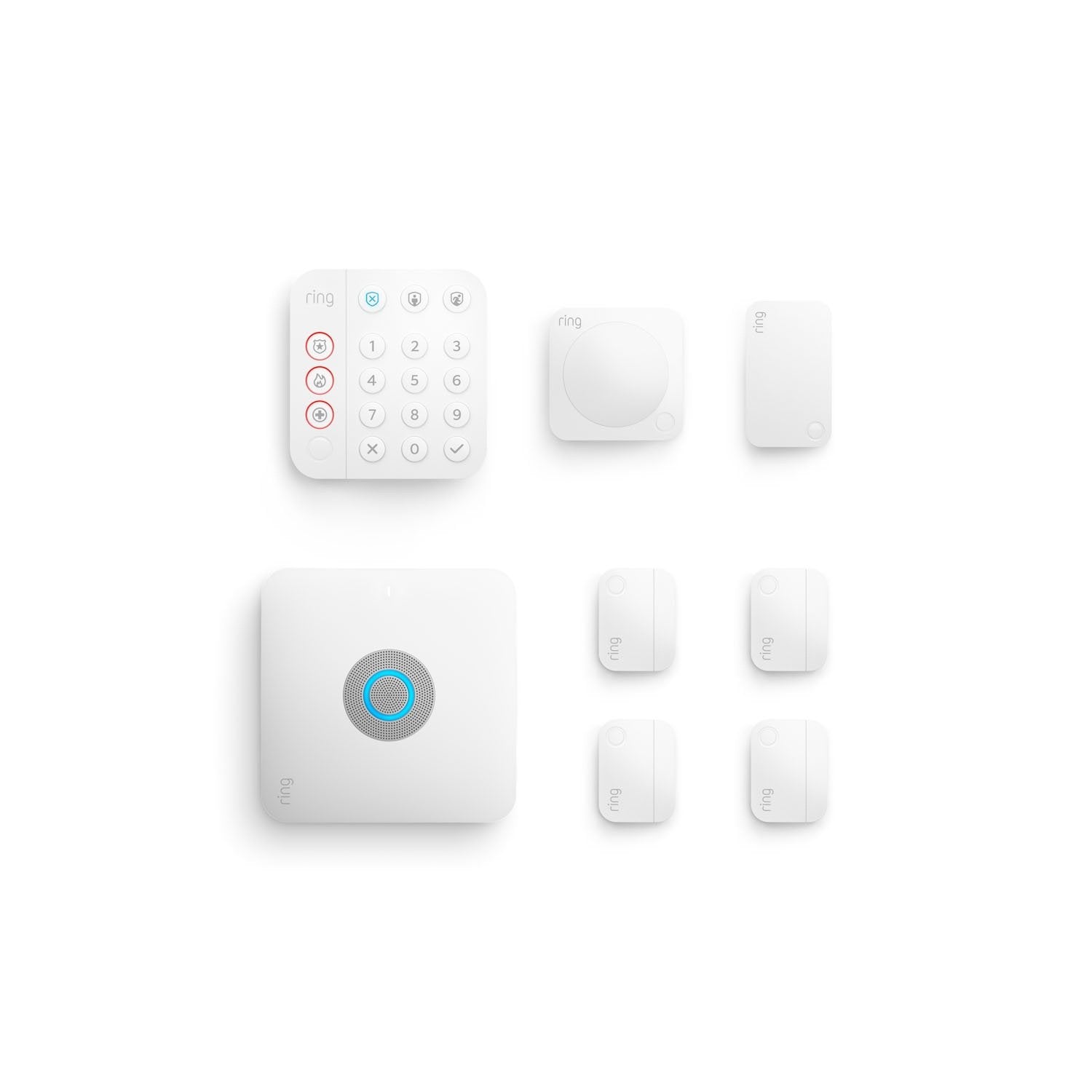 Alarm Pro Security Kit, 8-Piece (with built-in eero Wi-Fi 6 router) - White:Alarm Pro Security Kit, 8-Piece (with built-in eero Wi-Fi 6 router)