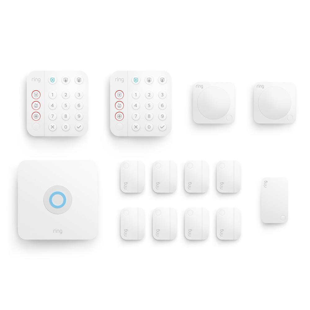 Alarm Security Kit, 14-Piece (2nd Generation) - White:Alarm Security Kit, 14-Piece (2nd Generation)