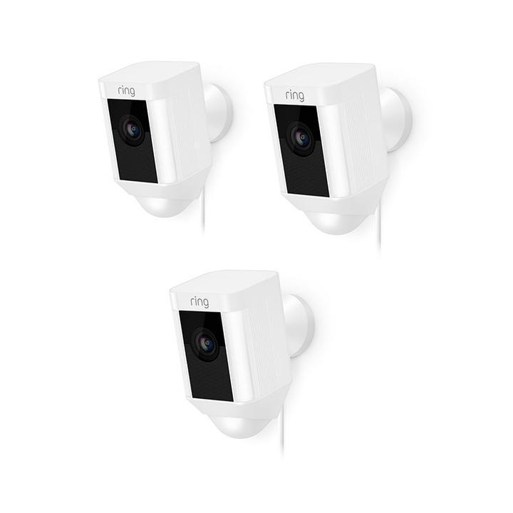 3-Pack Spotlight Cam Wired (for Certified Refurbished) - White:3-Pack Spotlight Cam Wired (for Certified Refurbished)