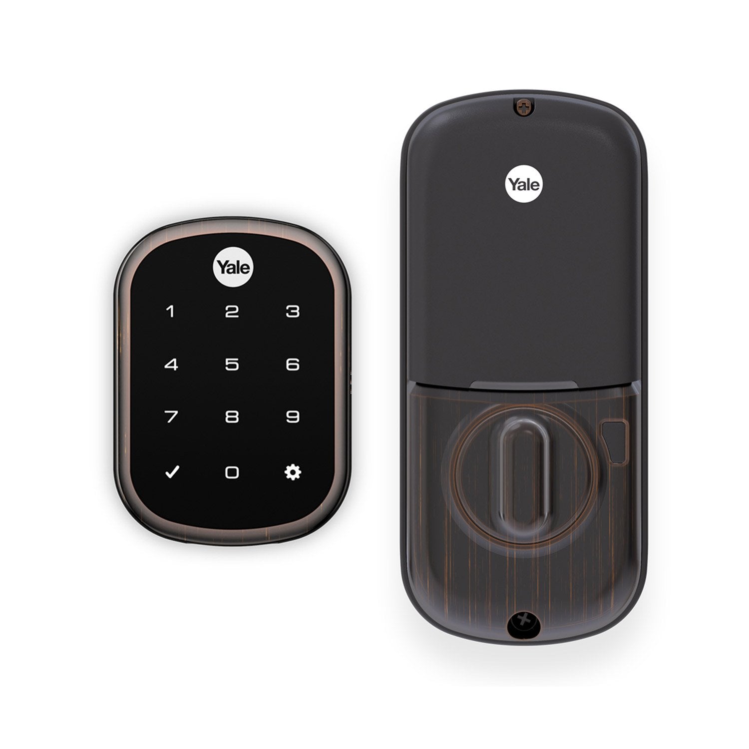 Yale Real Living Assure Lock SL With Z-Wave Plus (for Works with Ring Alarm Security System) - Oil-Rubbed Bronze:Yale Real Living Assure Lock SL With Z-Wave Plus (for Works with Ring Alarm Security System)