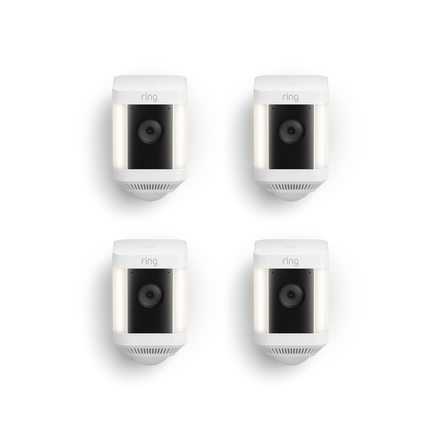 4-Pack Spotlight Cam Plus (Battery) - White:4-Pack Spotlight Cam Plus (Battery)