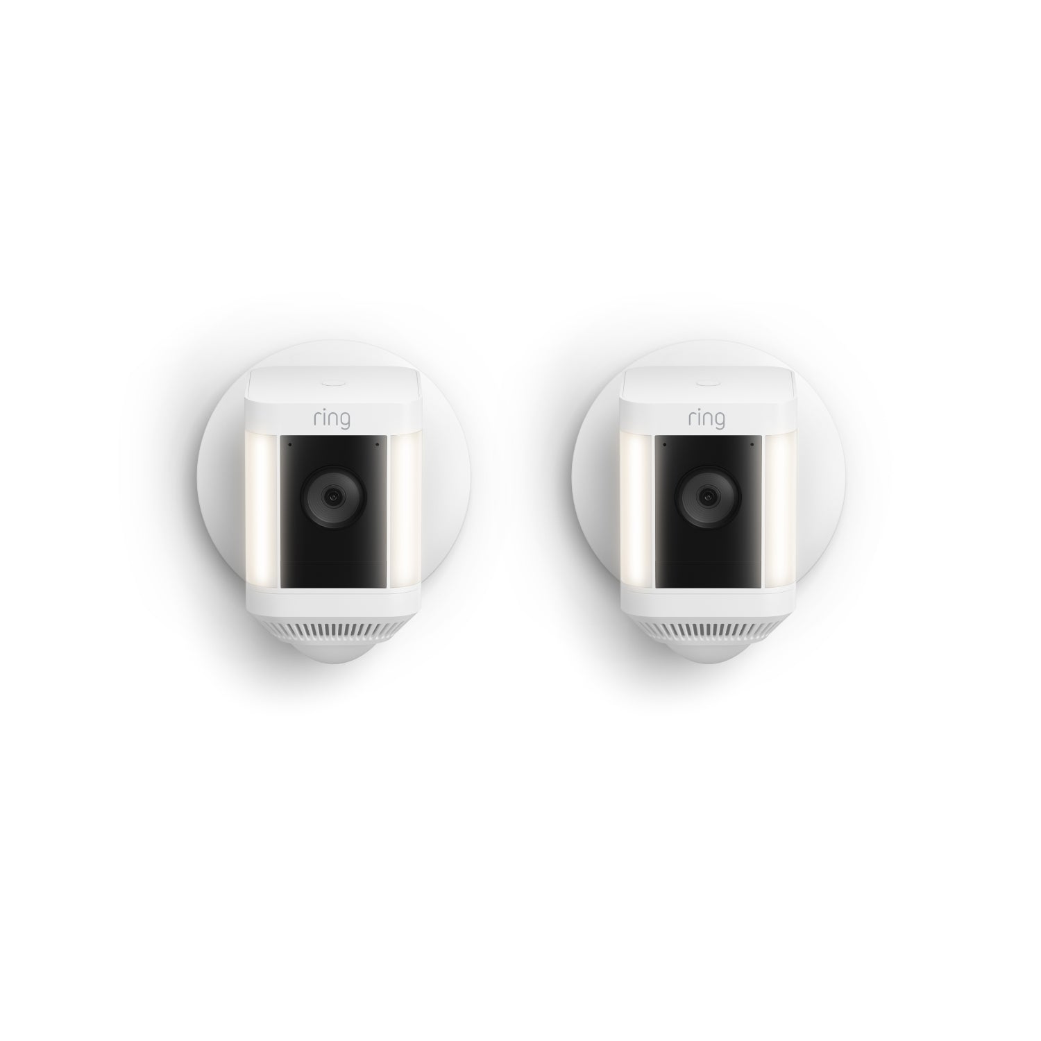 2-Pack Spotlight Cam Plus (Wired) - White:2-Pack Spotlight Cam Plus (Wired)