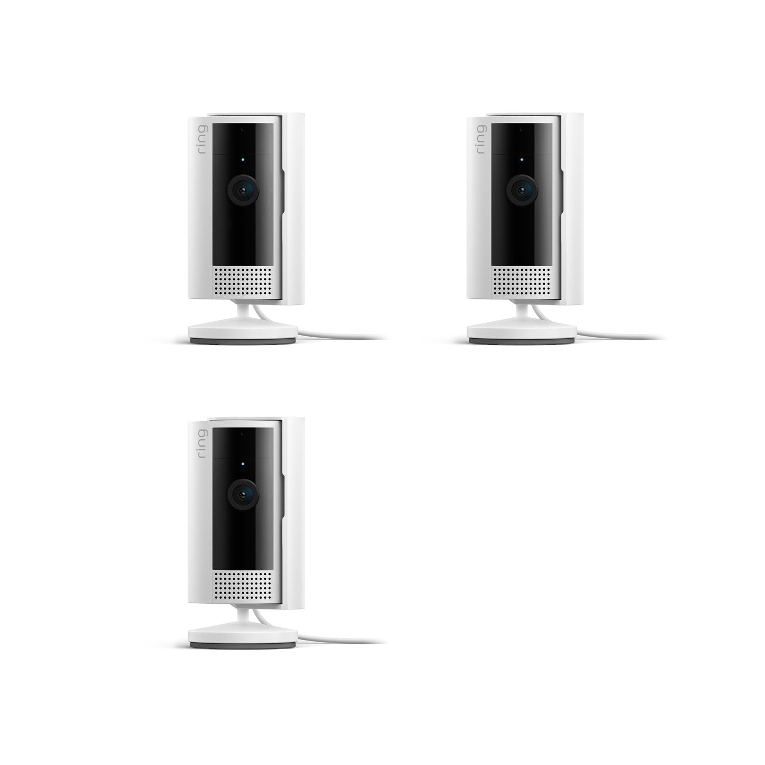 3-Pack Indoor Cam, 2nd Gen (Plug-In) - White:3-Pack Indoor Cam, 2nd Gen (Plug-In)