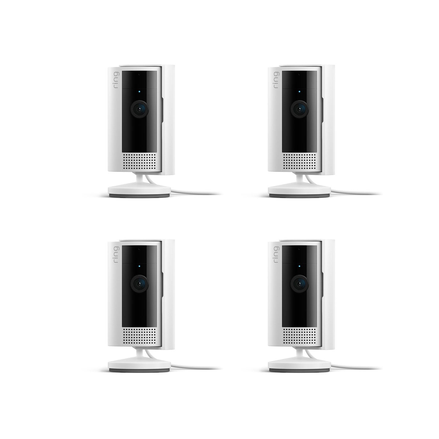 4-Pack Indoor Cam, 2nd Gen (Plug-In) - White:4-Pack Indoor Cam, 2nd Gen (Plug-In)