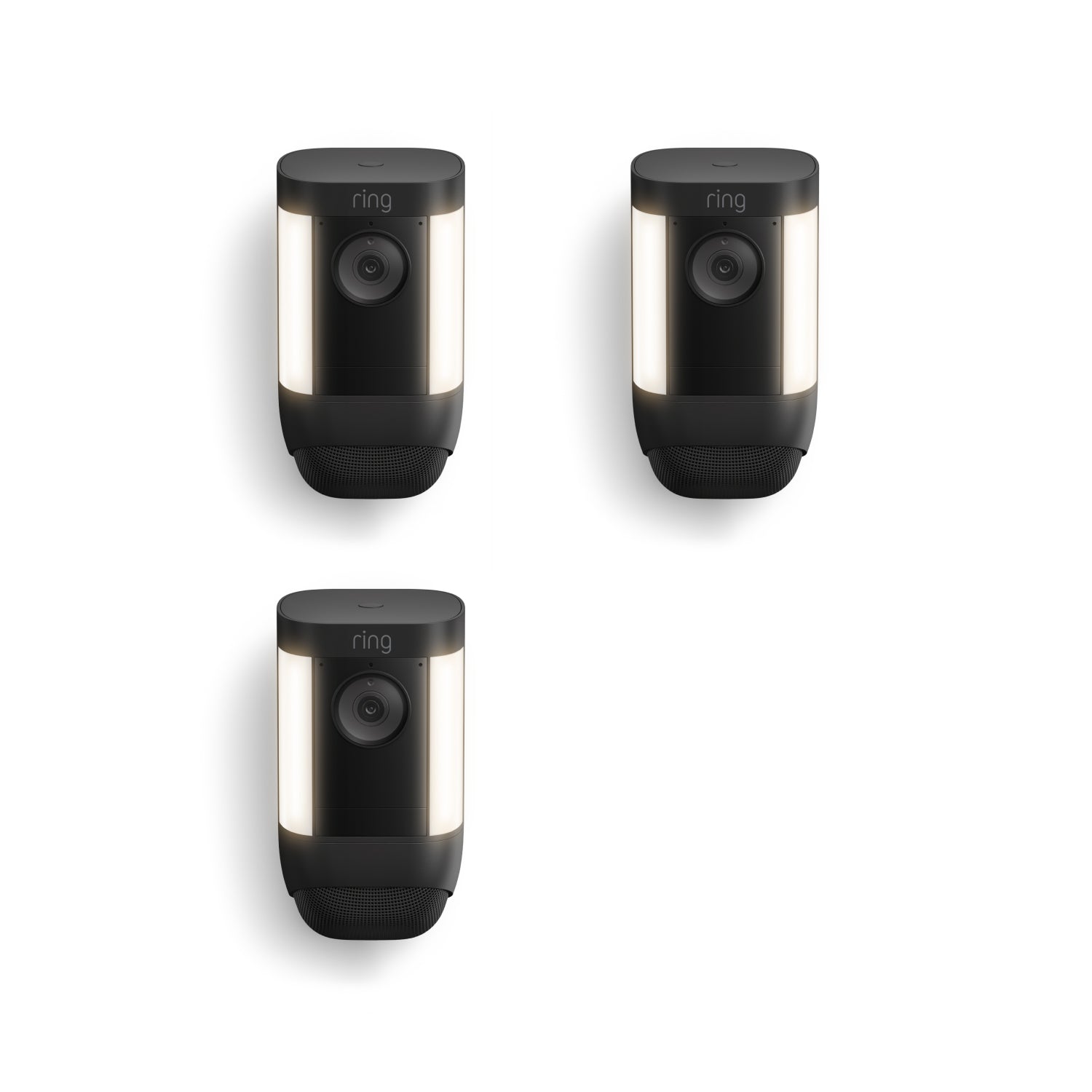 3-Pack Spotlight Cam Pro (Battery) - Black:3-Pack Spotlight Cam Pro (Battery)