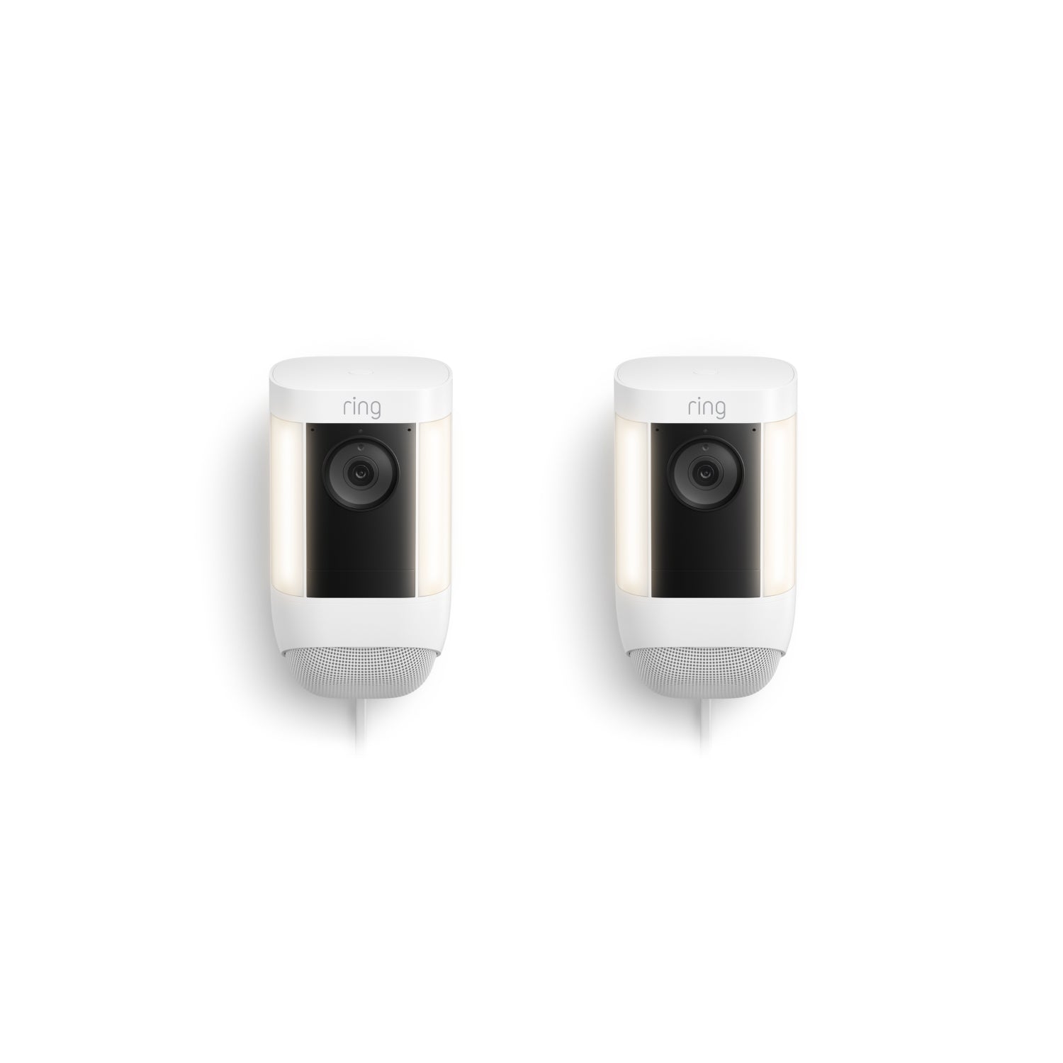 2-Pack Spotlight Cam Pro (Plug-In) - White:2-Pack Spotlight Cam Pro (Plug-In)