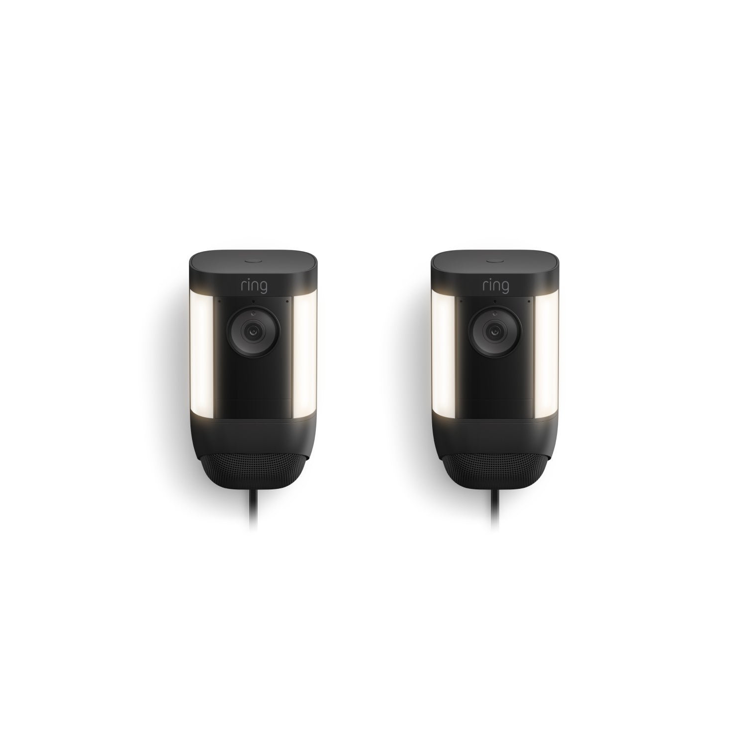 2-Pack Spotlight Cam Pro (Plug-In) - Black:2-Pack Spotlight Cam Pro (Plug-In)