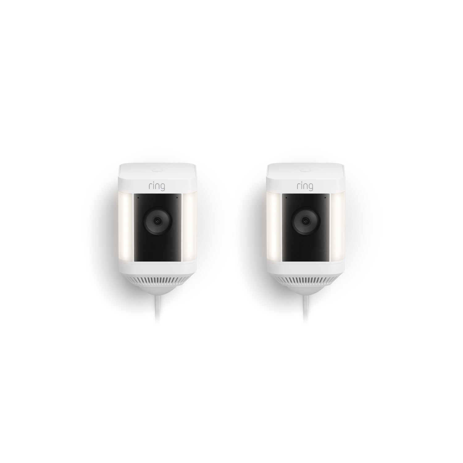 2-Pack Spotlight Cam Plus (Plug-In) - White:2-Pack Spotlight Cam Plus (Plug-In)