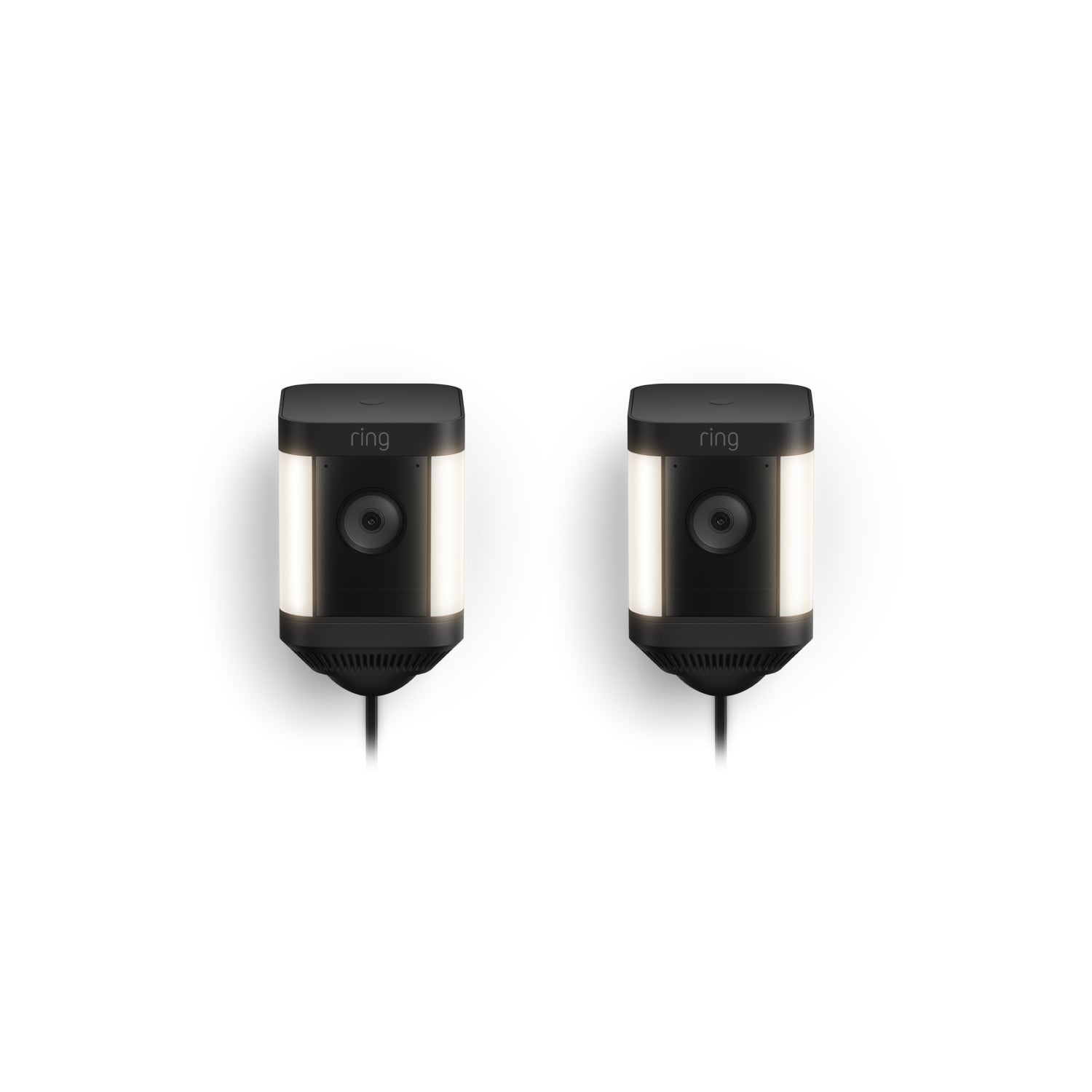 2-Pack Spotlight Cam Plus (Plug-In) - Black:2-Pack Spotlight Cam Plus (Plug-In)