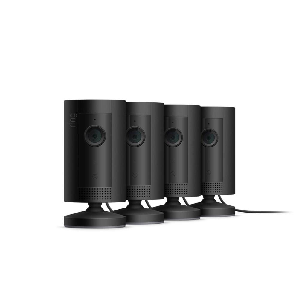 4-Pack Indoor Cam (for Certified Refurbished) - Black:4-Pack Indoor Cam (for Certified Refurbished)