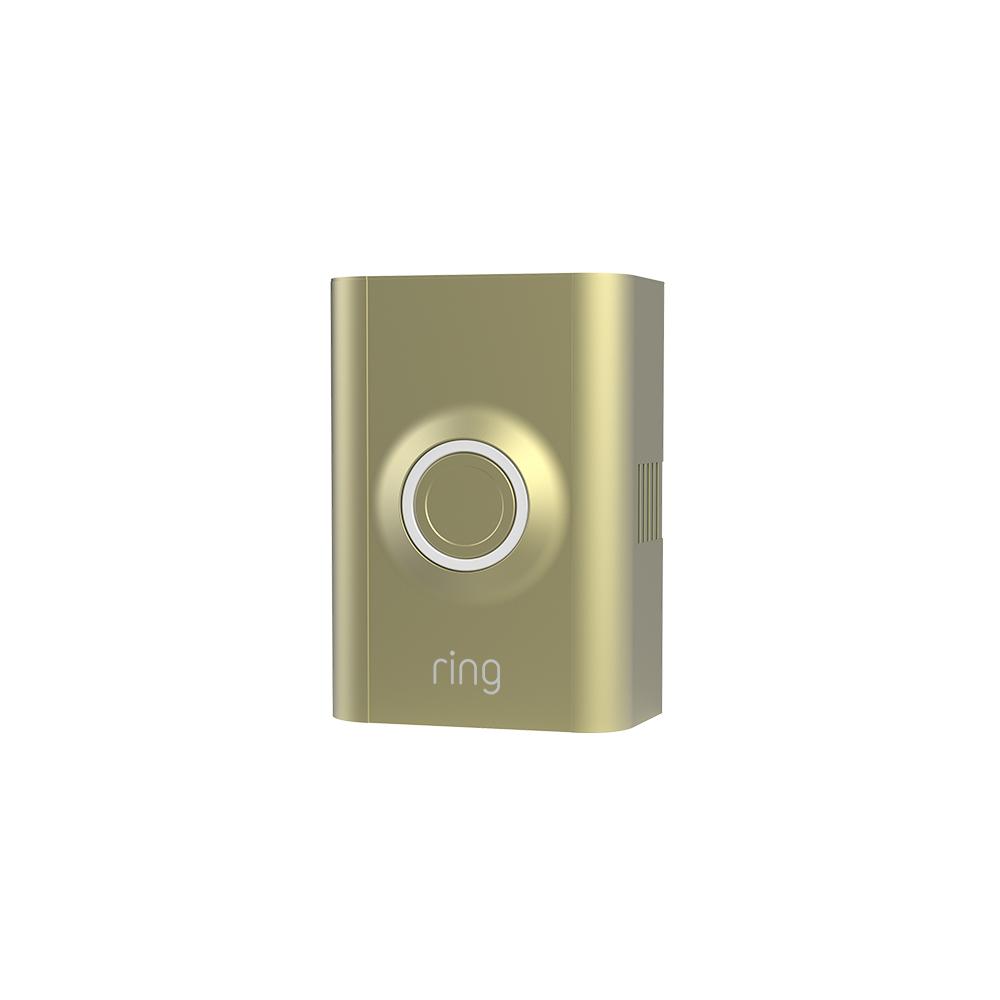 Interchangeable Faceplate (for Ring Video Doorbell 2) - Brushed Gold:Interchangeable Faceplate (for Ring Video Doorbell 2)