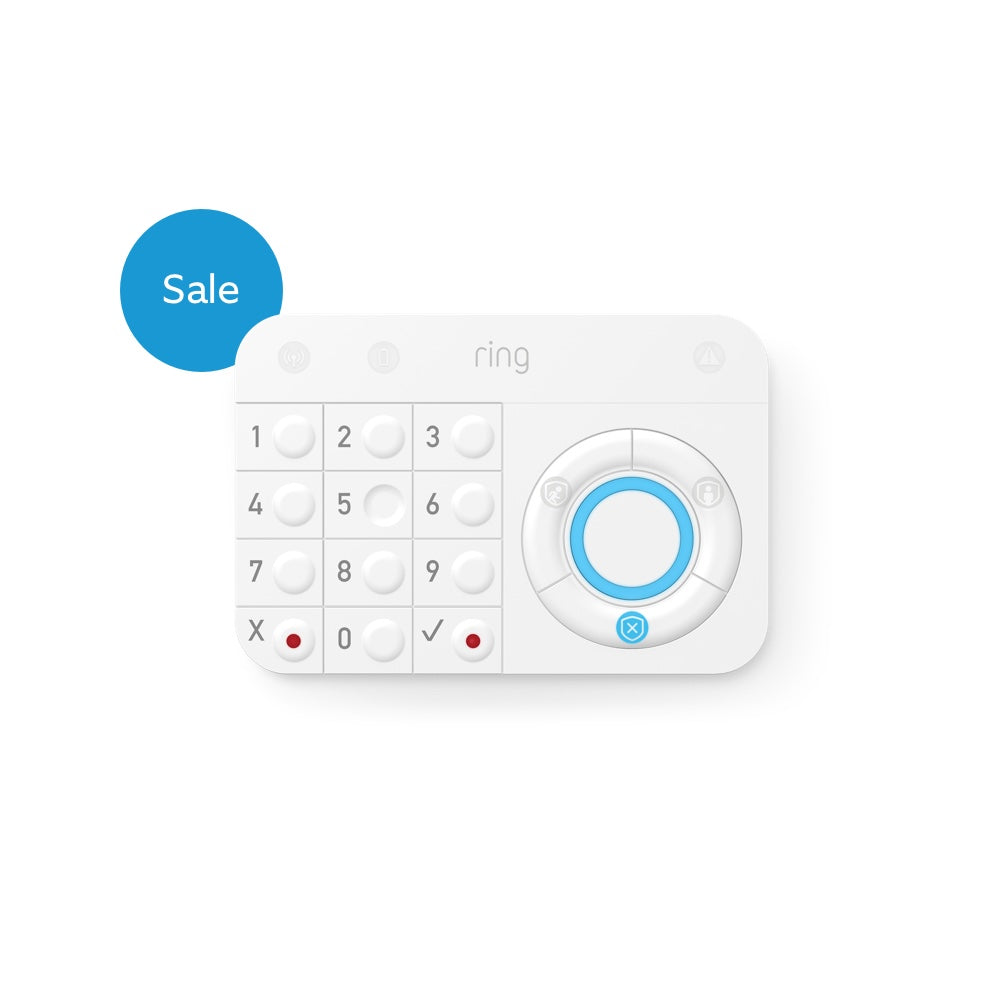 download ring keypad red light