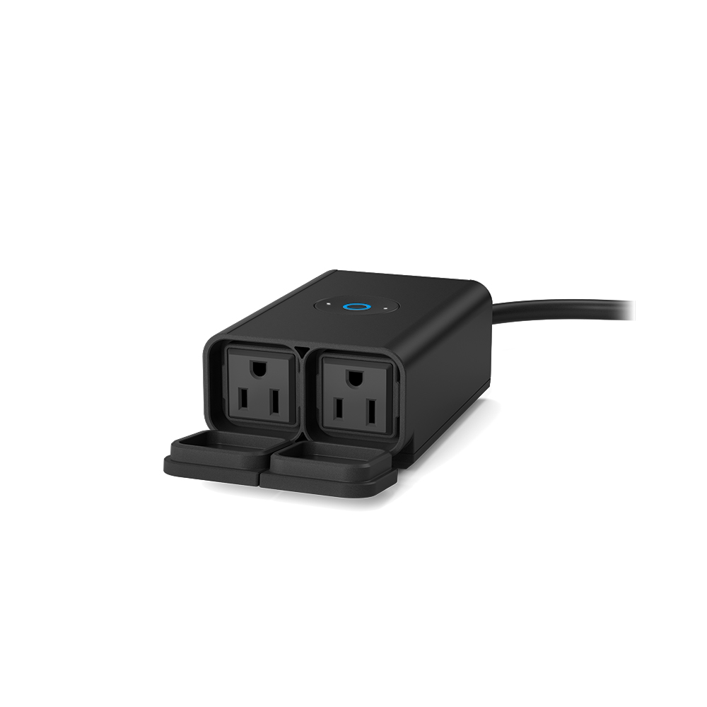 Dual Outlet Outdoor Wi-Fi Smart Plug