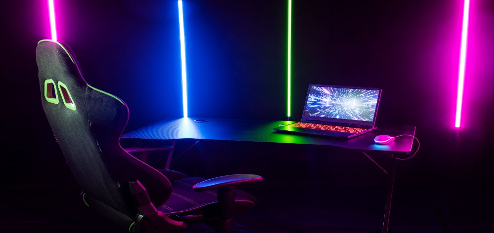 como hacer escritorio juego vea mejor luces