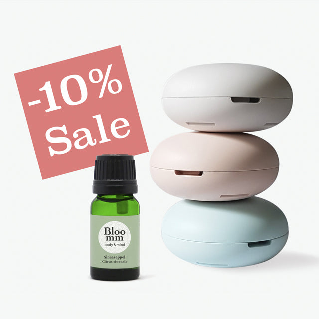 Welp Sinaasappel Etherische Olie met Pebbles Draadloze Aroma Diffuser QK-37