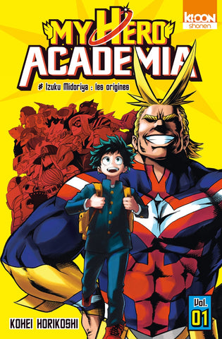 My hero academia - meilleure manga pour apprendre à devenir  un super hèros 