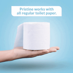 GIF on how to use toilet paper spray