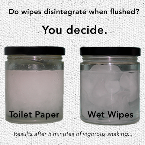 wet wipes vs toilet paper
